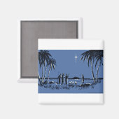 NOB160 Nativity 2.tif Magnet (Vorderseite/Rückseite)