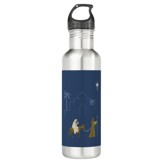 NOB161 Mary und Joseph.tif Edelstahlflasche (Vorderseite)