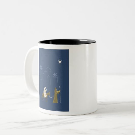 NOB161 Mary und Joseph.tif Zweifarbige Tasse (Vorderseite Links)