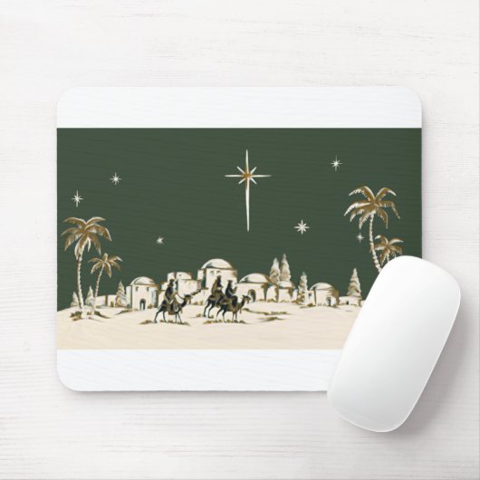 NOB164 drei kluges Men.tif Mousepad (Mit Mouse)