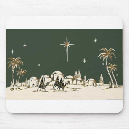 NOB164 drei kluges Men.tif Mousepad (Vorne)