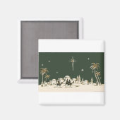 NOB164 Three Wise Men.tif Magnet (Vorderseite/Rückseite)