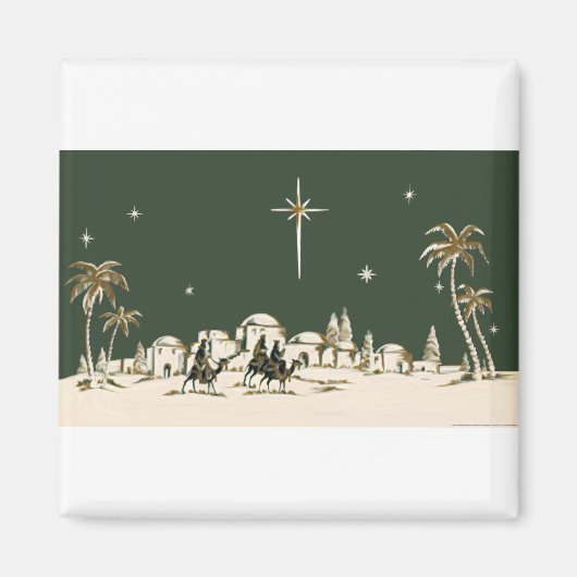 NOB164 Three Wise Men.tif Magnet (Vorne)