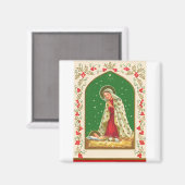 NOB165 Mary and Baby Jesus.tif Magnet (Vorderseite/Rückseite)