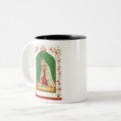 NOB165 Mary und Baby Jesus.tif Zweifarbige Tasse (Vorderseite Links)