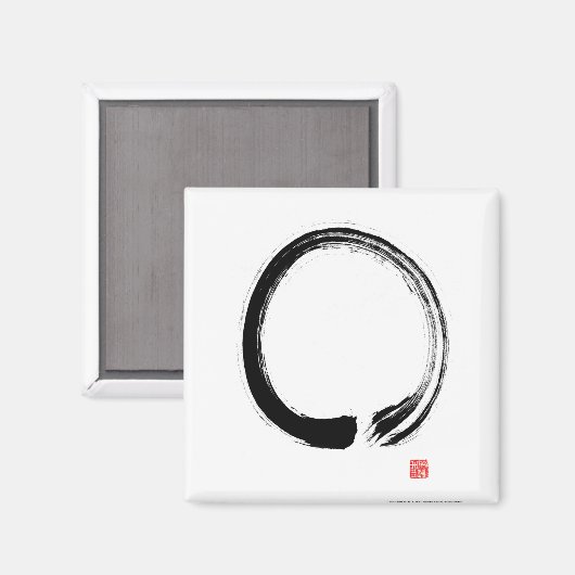 NOB55 Zen 1,tif Magnet (Vorderseite/Rückseite)