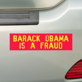 NOBAMA 0021 AUTOAUFKLEBER (Auf Auto)