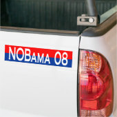 NoBama 08 Autoaufkleber (Auf Lkw)