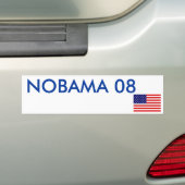 NOBAMA 08 AUTOAUFKLEBER (Auf Auto)