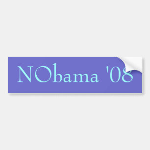Nobama '08 Autoaufkleber
