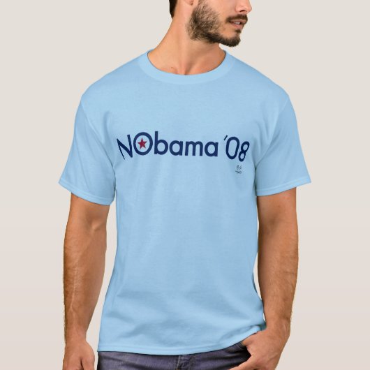 NObama 08 T-Shirt (Vorderseite)