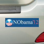 NObama 12 Autoaufkleber (Auf Auto)