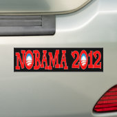 NOBAMA 2012 - AntiObama Autoaufkleber (Auf Auto)