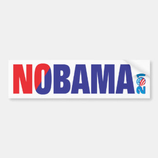 NOBAMA 2012 AUTOAUFKLEBER