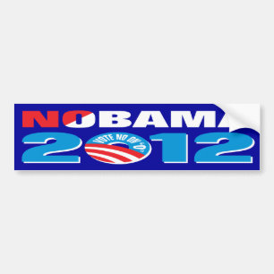 NOBAMA 2012 AUTOAUFKLEBER
