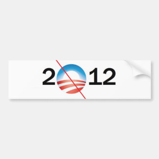 NoBama 2012 Autoaufkleber