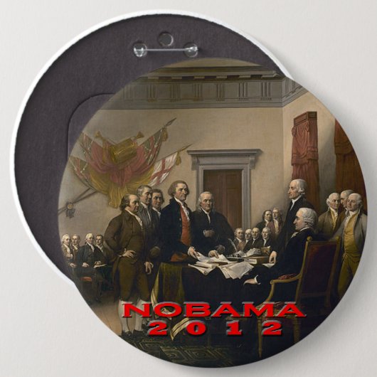Nobama 2012 button (Vorne & Hinten)