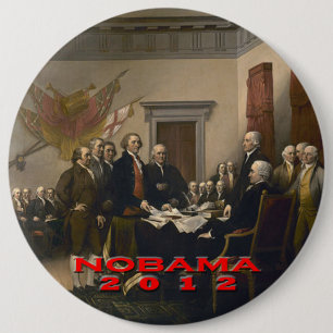 Nobama 2012 button