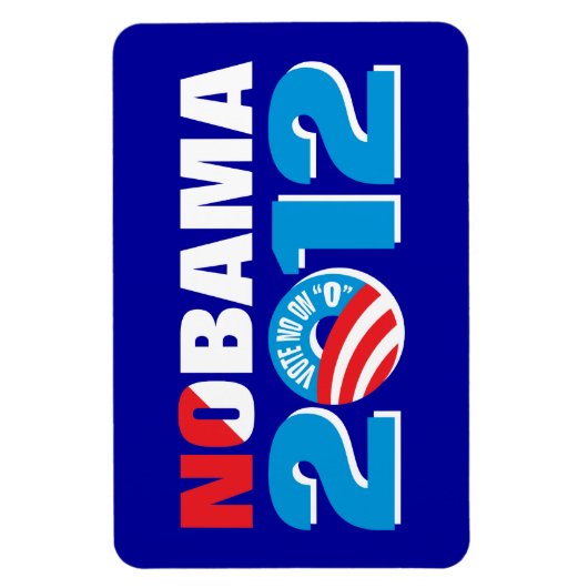 NOBAMA 2012 MAGNET (Vertikal)