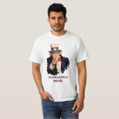 NOBAMA 2012 "Uncle Sam " T-Shirt (Vorne ganz)