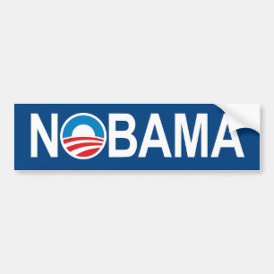 NOBAMA Anti Obama Autoaufkleber