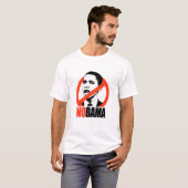 NOBAMA/ANTI-OBAMA T - SHIRT (Vorne ganz)