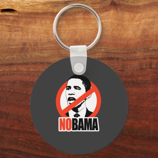 NOBAMA/ANTI-OBAMA-T - SHIRT SCHLÜSSELANHÄNGER (Vorderseite)