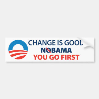 NOBAMA Aufkleber Autoaufkleber