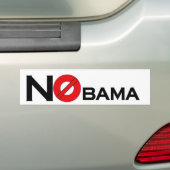 NObama Autoaufkleber (Auf Auto)