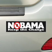 NoBama: Behalten Sie die Änderung Autoaufkleber (Auf Auto)