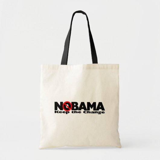 NoBama: Behalten Sie die Änderung Tragetasche (Vorne)
