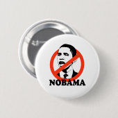NOBAMA BUTTON (Vorne & Hinten)