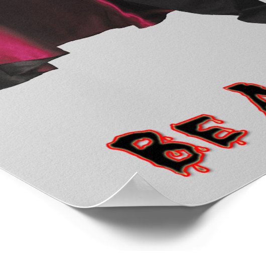 Nobama Halloween - Barackula & Bidenstein Poster (Ecke)