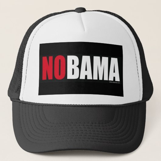 Nobama Hut Truckerkappe (Vorderseite)