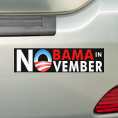 Nobama im November Autoaufkleber (Auf Auto)
