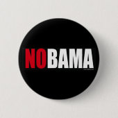 Nobama Knopf Button (Vorderseite)