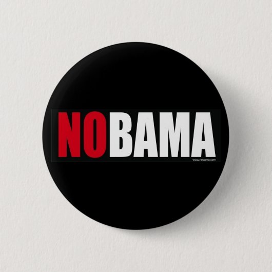Nobama Knopf Button (Vorderseite)