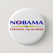 NOBAMA Knopf Button (Vorderseite)