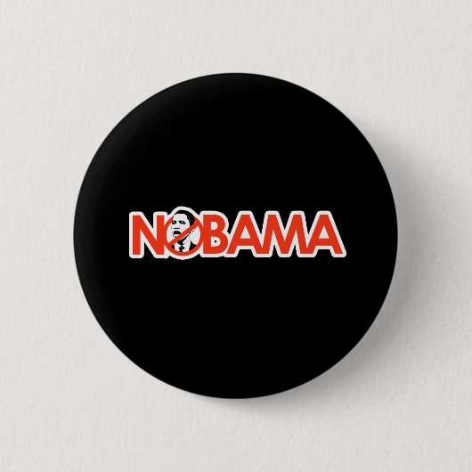 NOBAMA - Maßgeschneidert Button (Vorderseite)