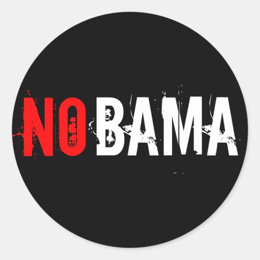NOBAMA STICKER (Vorderseite)