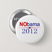 NObama Wahl 2012 Button (Vorne & Hinten)