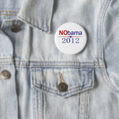 NObama Wahl 2012 Button (Beispiel)