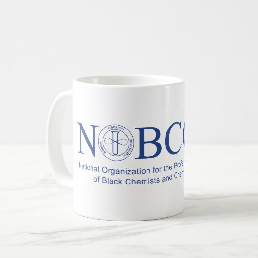 NOBCChE Blue-Logo-Tasse Kaffeetasse (Vorderseite Links)
