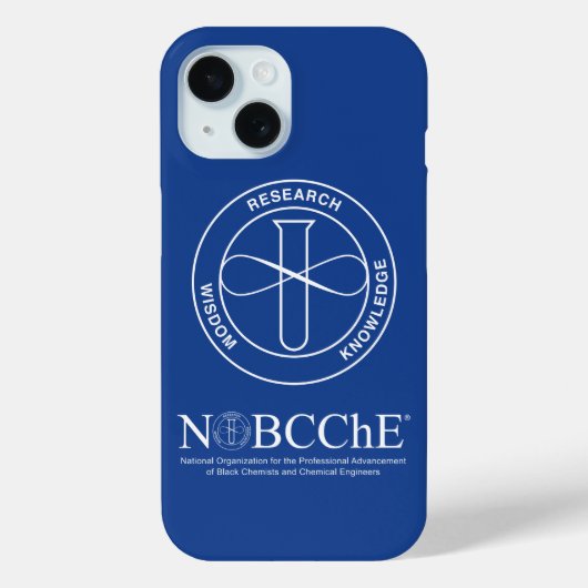 NOBCChE-Logo Case-Mate iPhone Hülle (Rückseite)