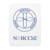 NOBCChE Magnet - Blaues Logo (Vertikal)