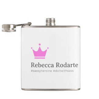 Nobel + Freche Rebecca-Flasche Flachmann