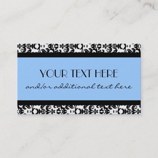 Nobel u. fabelhaft visitenkarte (Vorderseite)