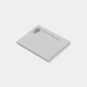 Nobel vom Schreibtisch von Post-it Klebezettel (angewinkelt)