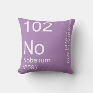Nobelium Kissen