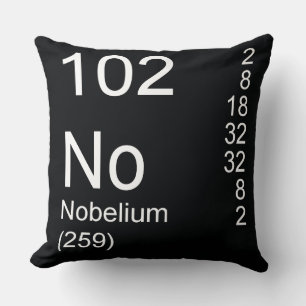 Nobelium Kissen